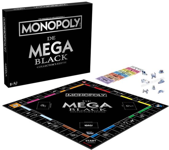 Monopoly Mega Black Collector's Editie Nederland.