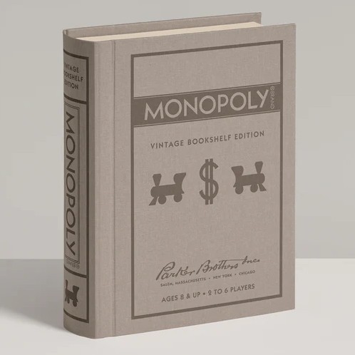 Monopoly Bookshelf