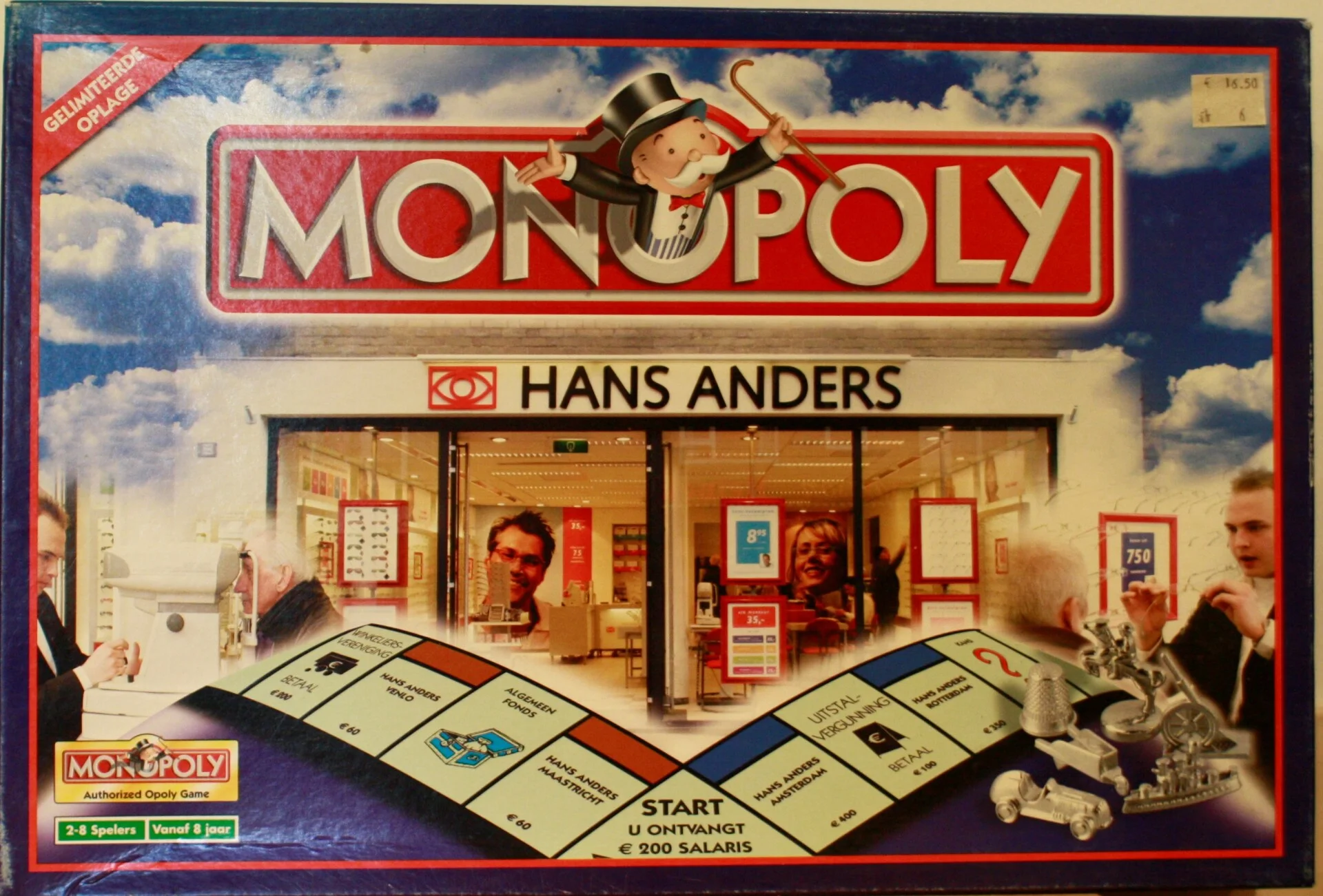 Monopoly Hans Anders 25 Jaar