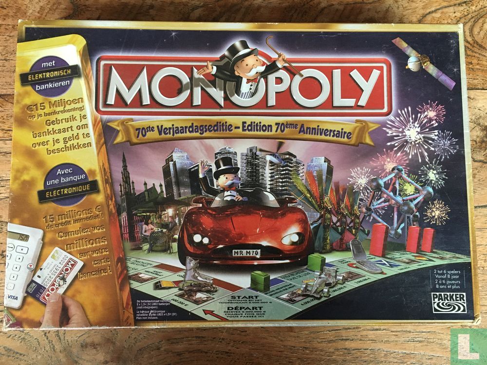 Monopoly 70th verjaardagseditie