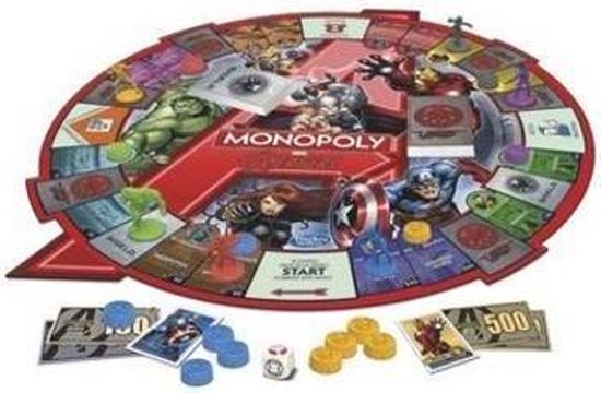 Monopoly The Avengers Editie - Bordspel