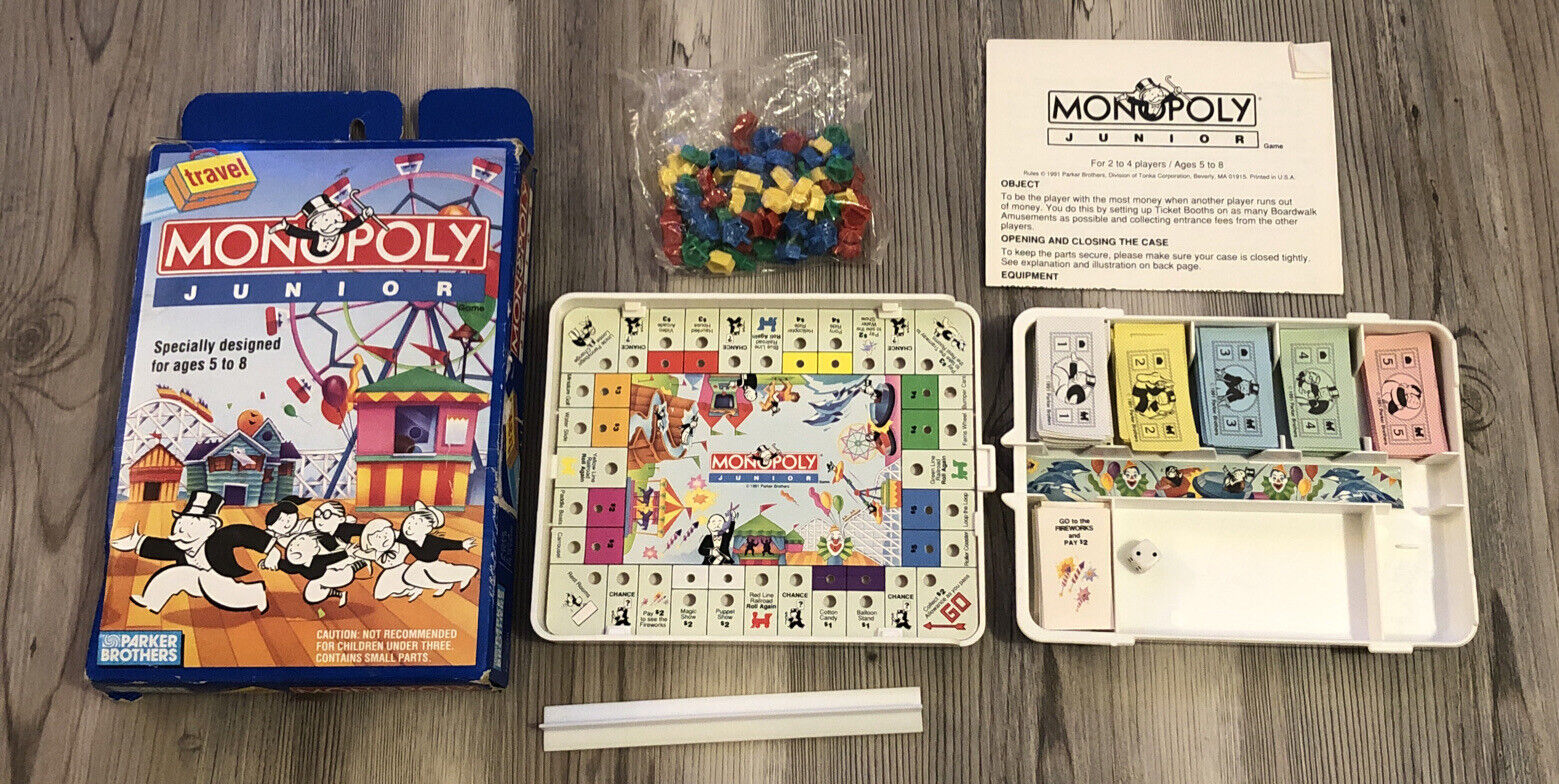 Monopoly junior Travel (Oud)