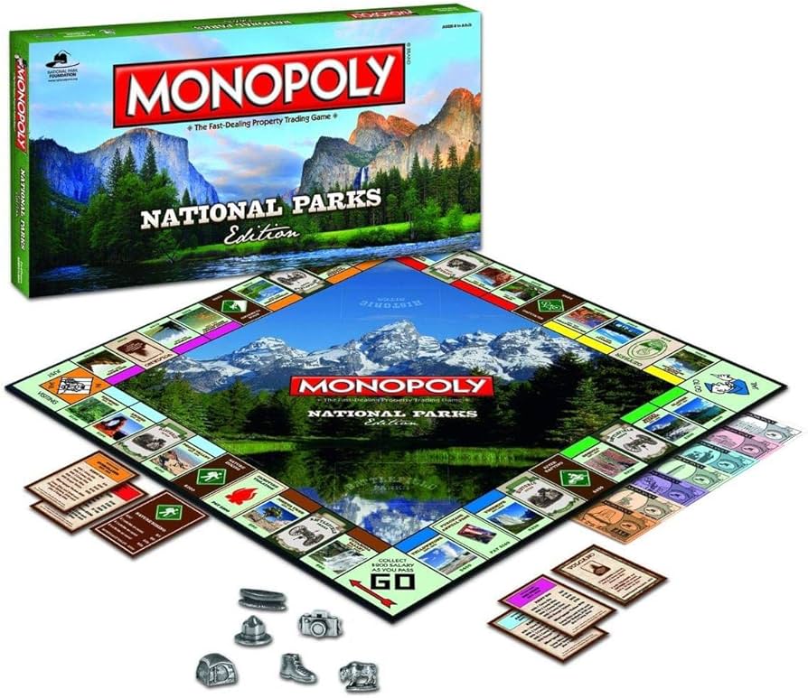 Monopoly My National Parks Edition