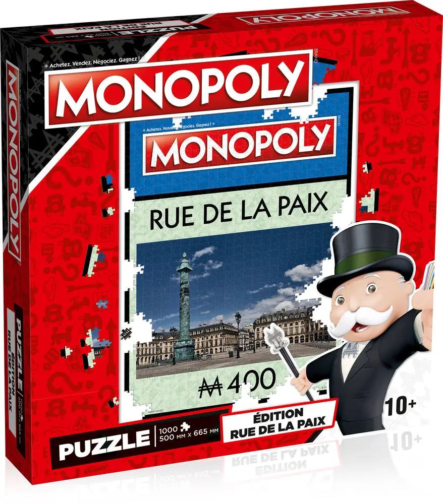 Monopoly Puzzel: Rue De La Paix