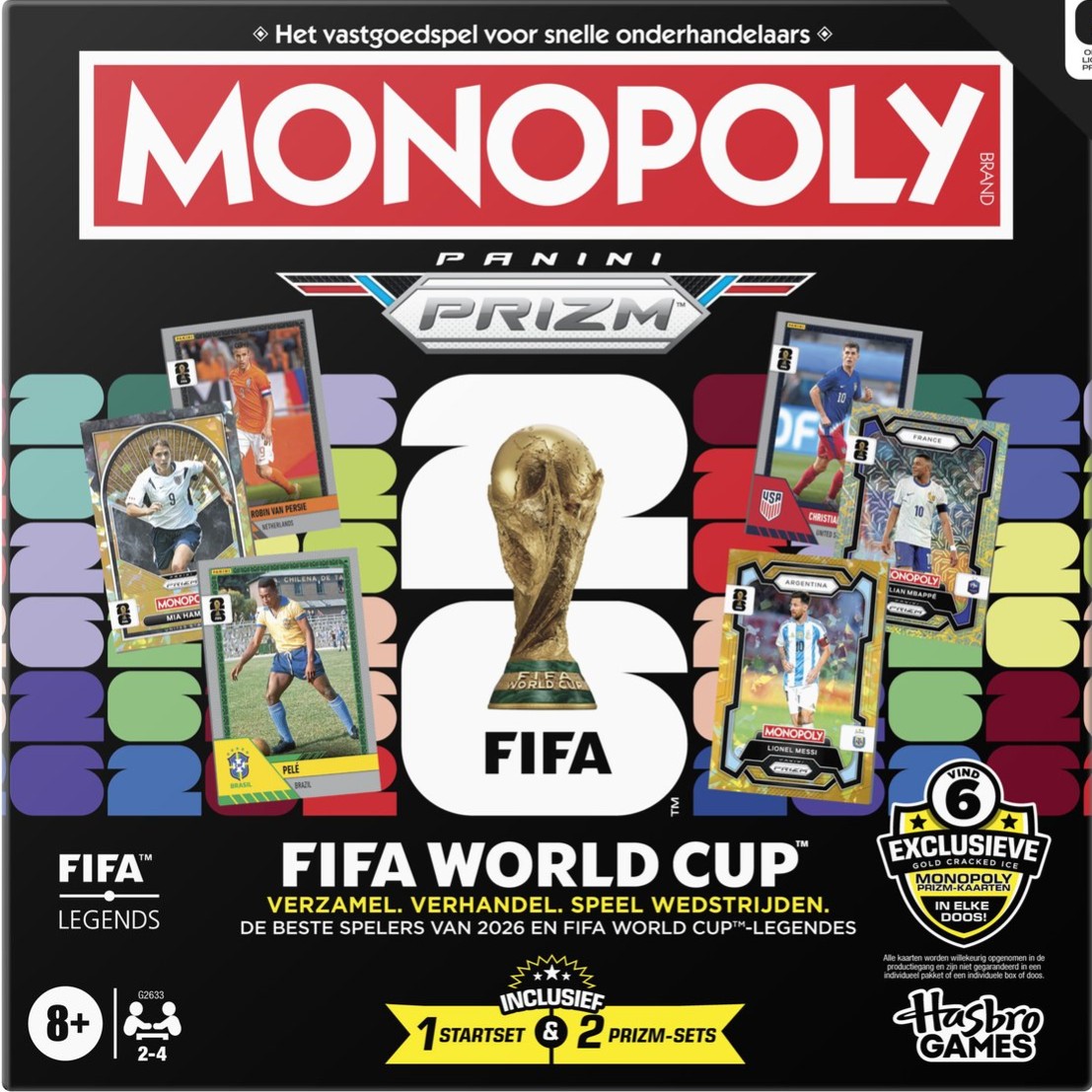 Monopoly Panini Prizm Fifa World Cup - Bordspel