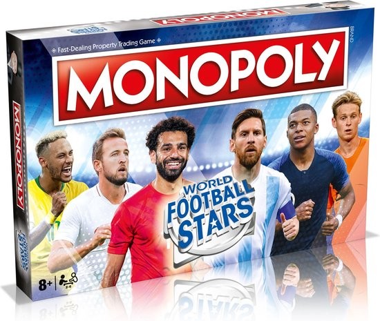 Monopoly top trumps world football stars