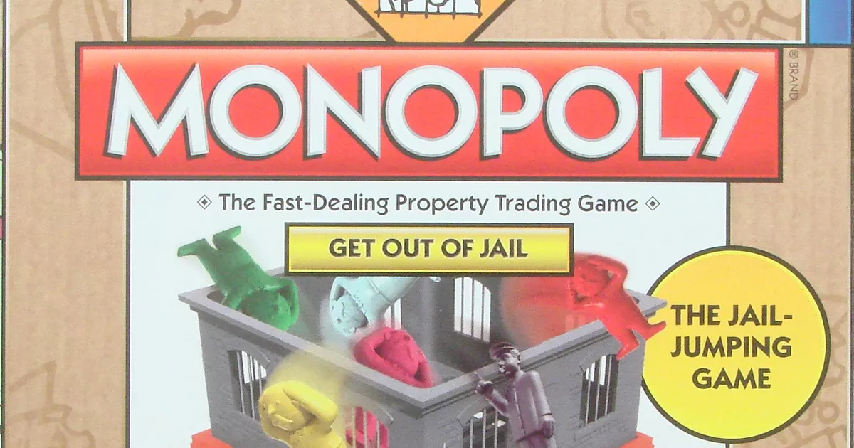 Monopoly Verlaat de Gevangenis / Ontsnap de gevangenis