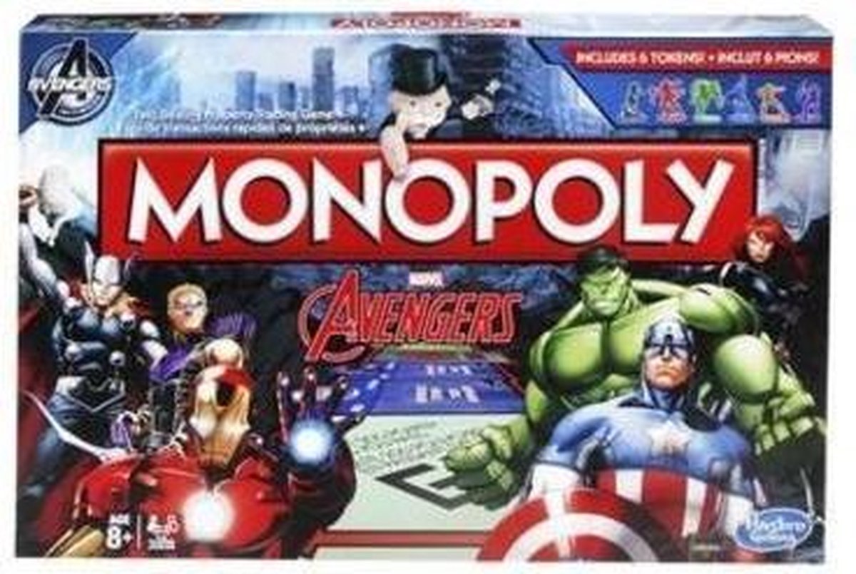 Monopoly The Avengers Editie - Bordspel