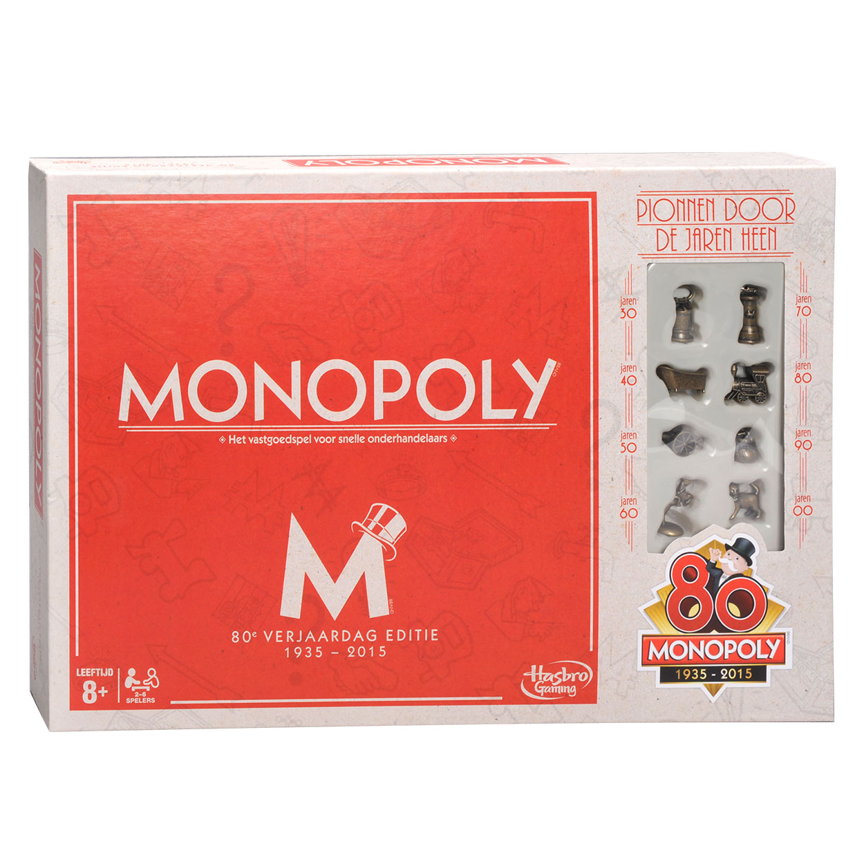 Hasbro Monopoly 80 Jaar Jubileum