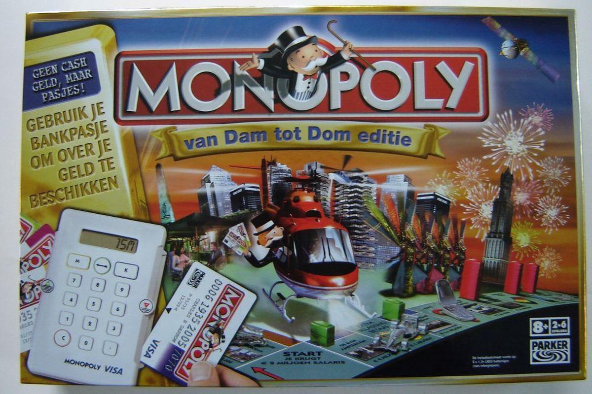 Monopoly van Dam tot Dom editie