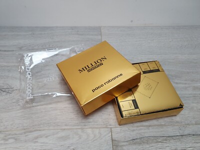 Paco Rabanne Million Monopoly Game Set 2017 Hasbro Game Gold Design Complete