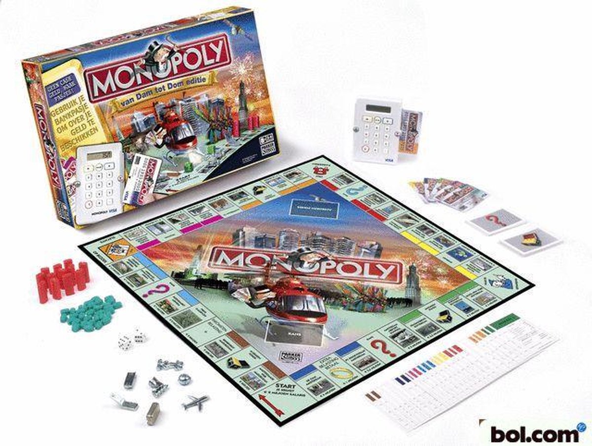 Monopoly van Dam tot Dom editie