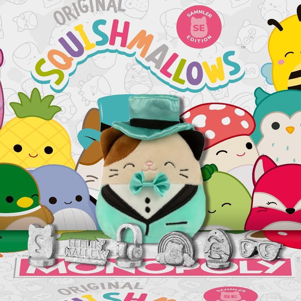 Winning Moves Squishmallows Monopoly Board Game